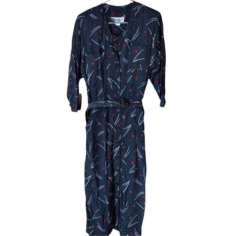 Vintage Jessica Howard dress with belt